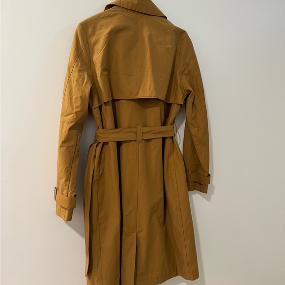 New Day by Target Camel Colored Belted Trench Coat Water resistant size XS - Picture 8 of 10